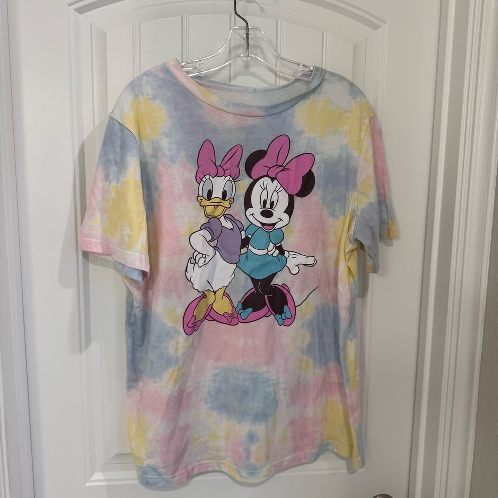 Disney minnie and daisy Tie-Dye Tee - Pink, Blue, Yellow